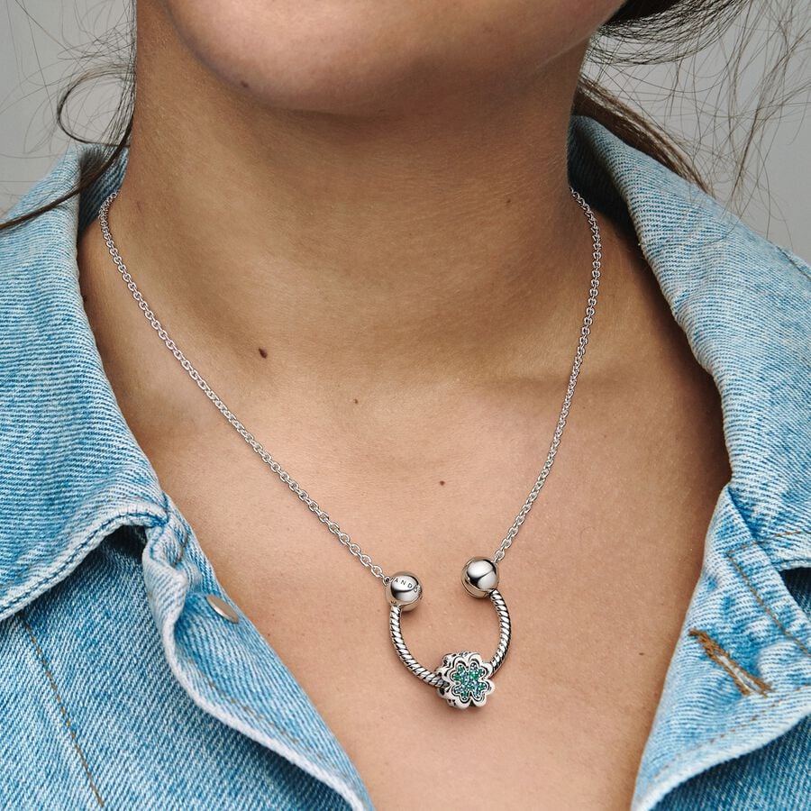 Pandora Moments U-Shaped Charm Necklace