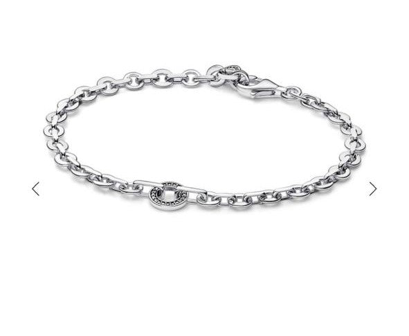 Pandora Signature Pavé Bold Chain Bracelet