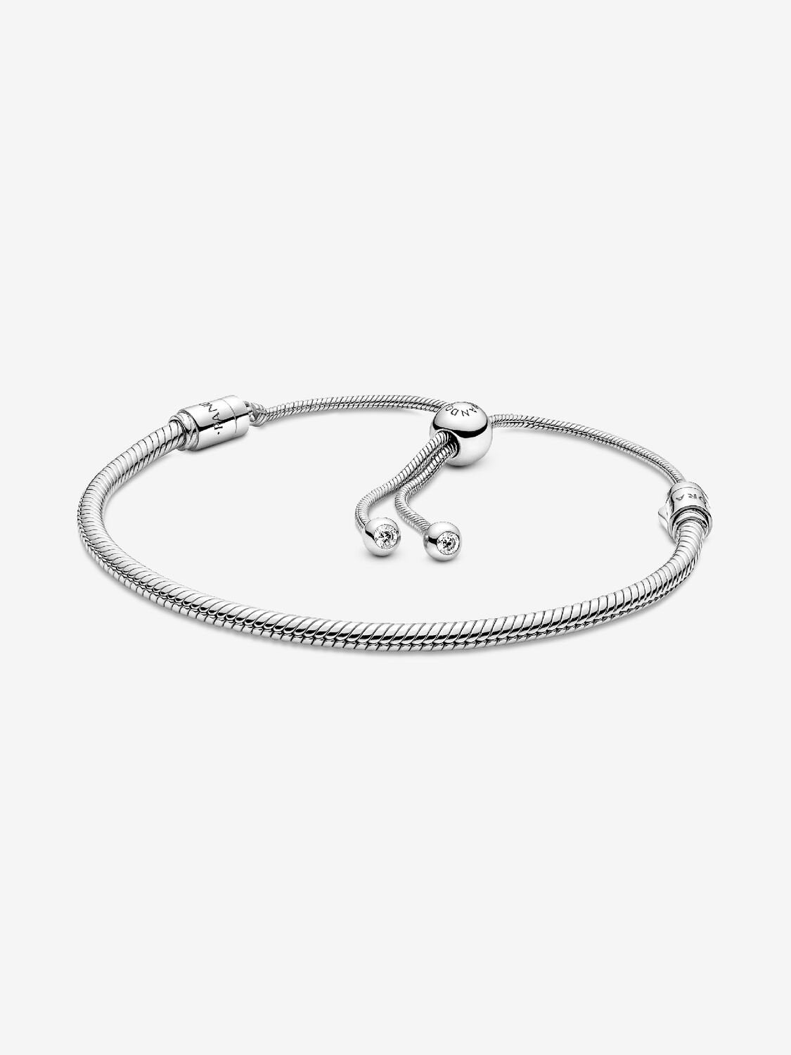 Pandora Moments Snake Chain Slider Bracelet
