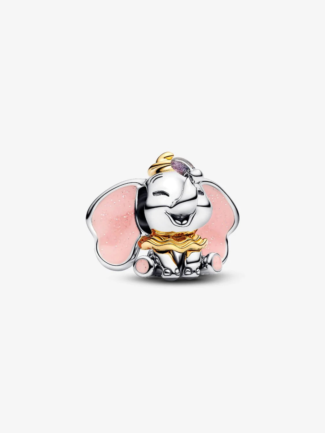 Disney Dumbo Charm Sterling silver, 14k gold plating