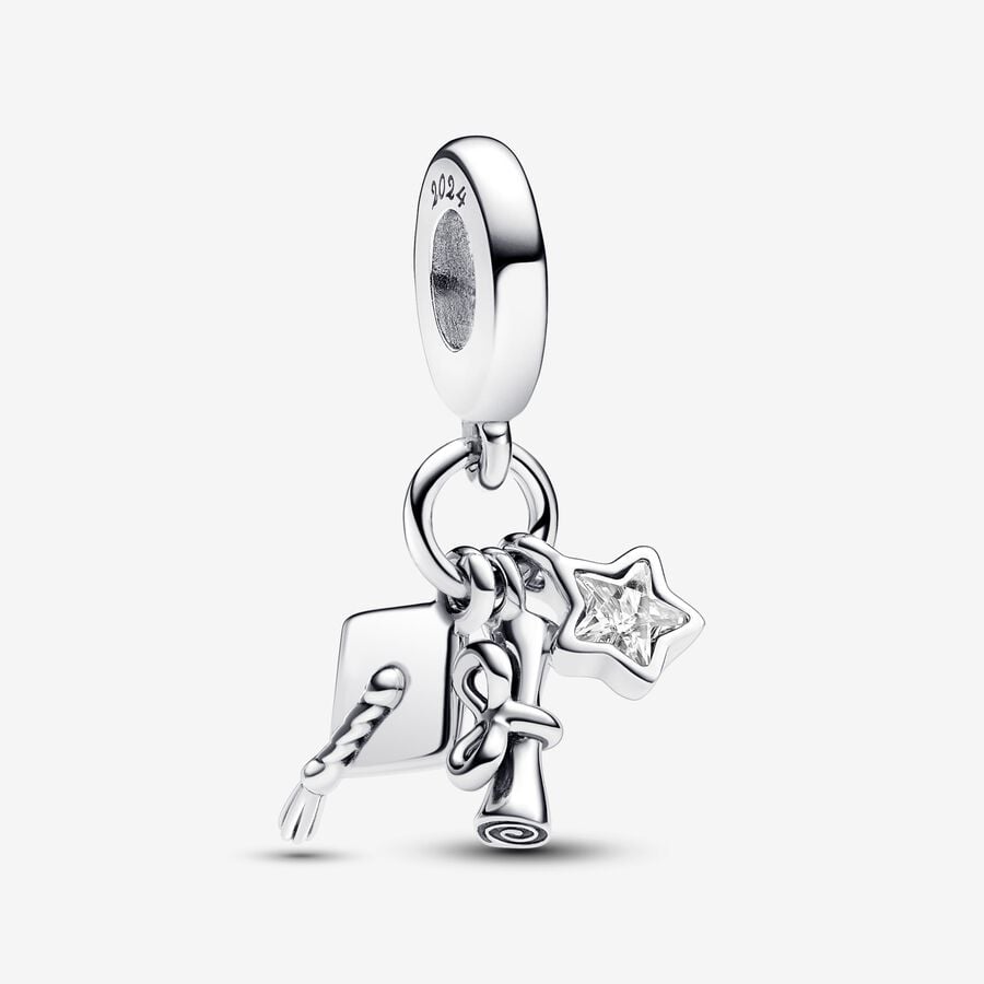 2024 Graduation Triple Dangle Charm - Pandora