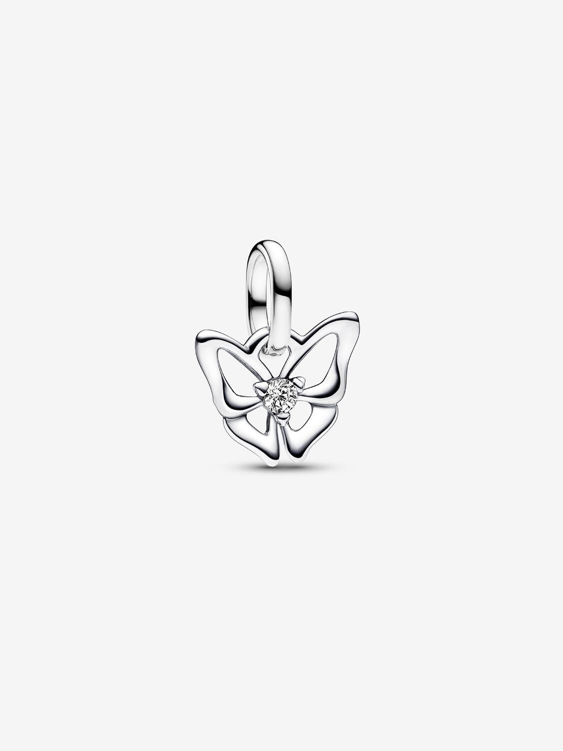 Butterfly Mini Dangle Charm Sterling silver