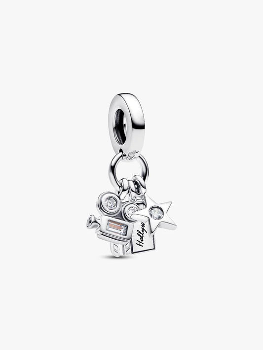 Hollywood Symbols Dangle Charm Sterling silver
