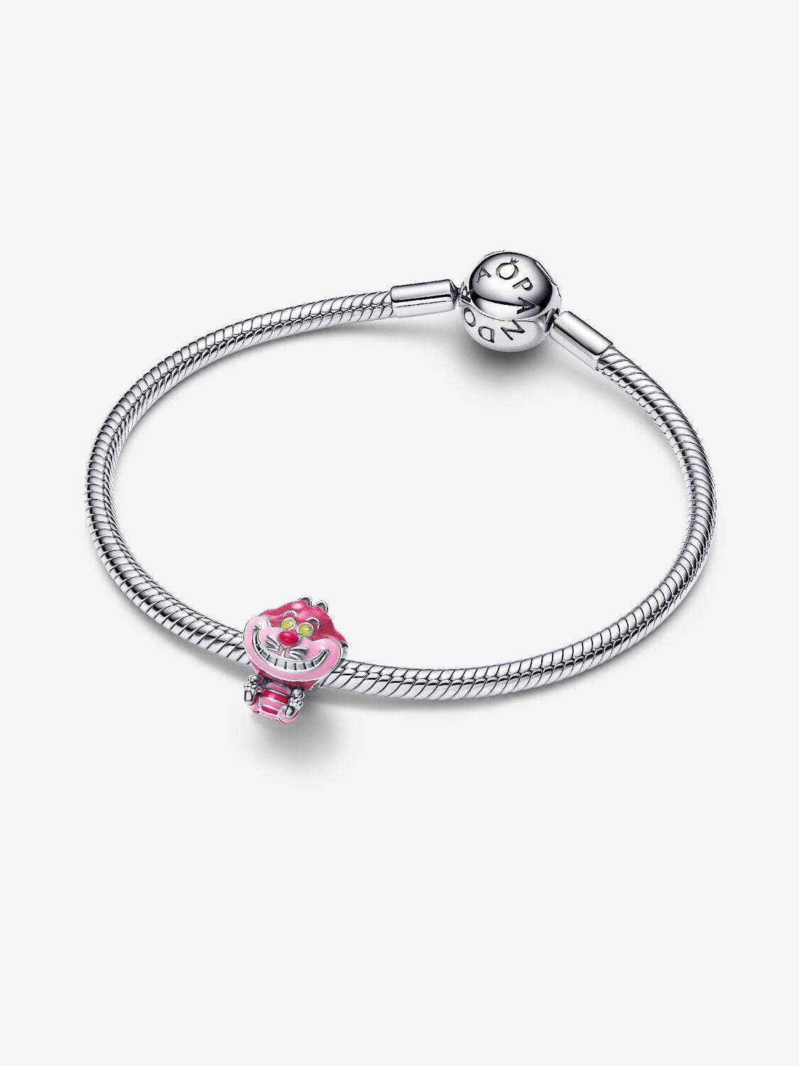 Disney Alice in Wonderland Cheshire Cat Charm Sterling silver