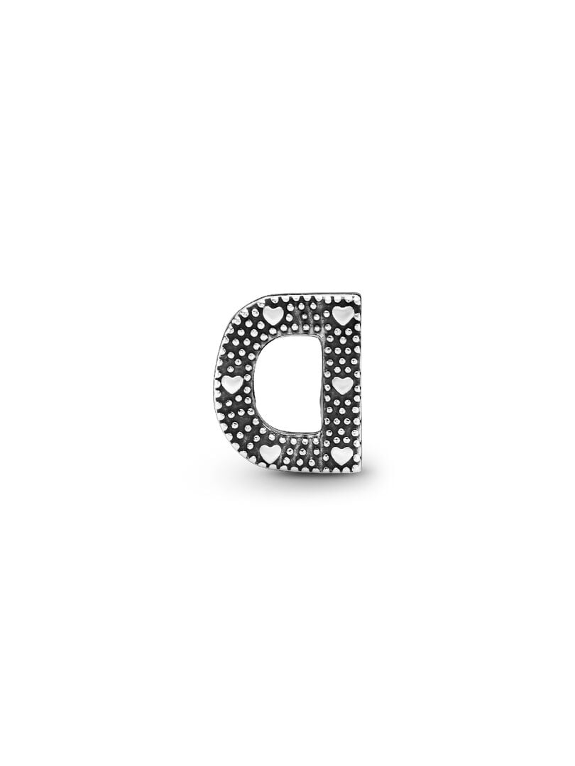 Letter D Alphabet Charm