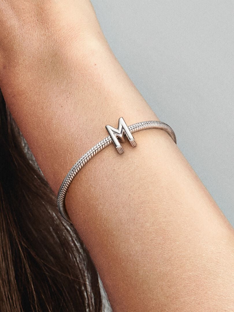 Letter M Alphabet Charm