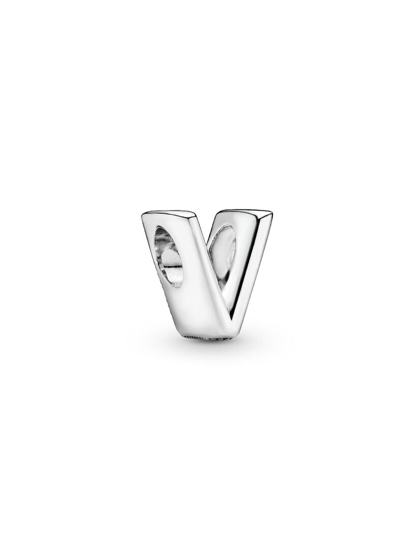 Letter V Alphabet Charm