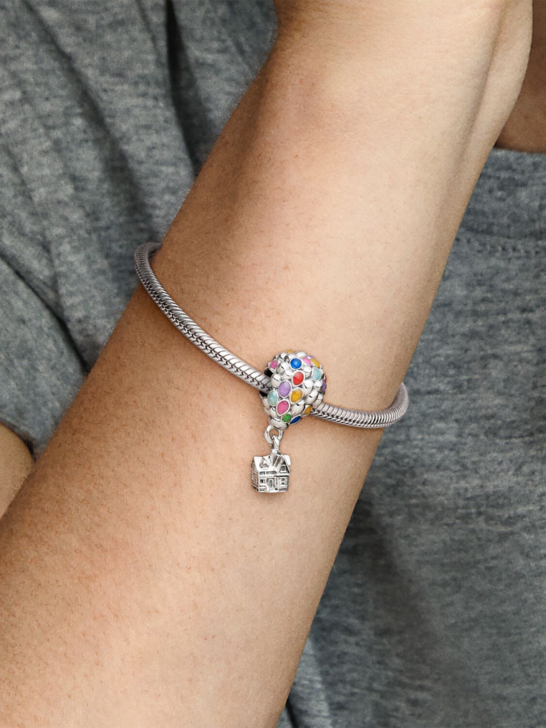 Disney Pixar Up House & Balloons Charm