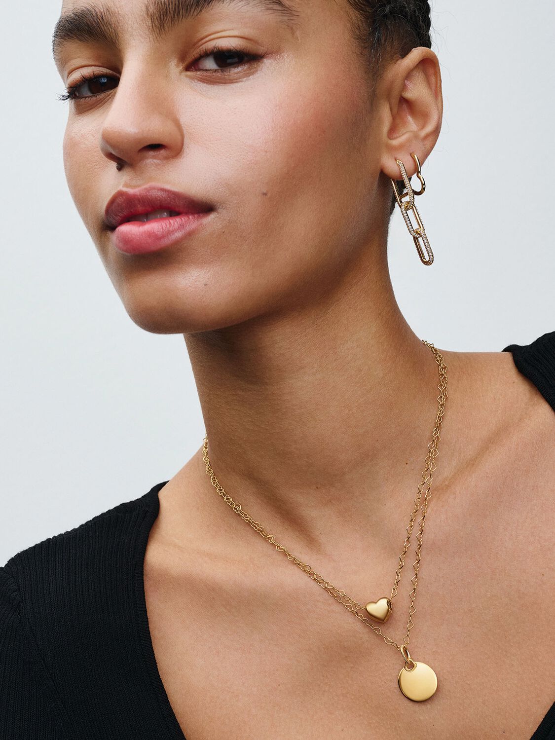 Linked Hearts Collier Necklace