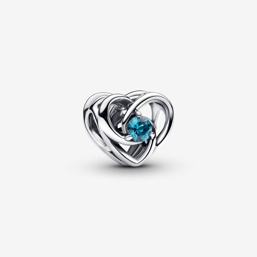 Pandora Entwined Heart & Stones Charm