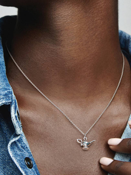 Disney Aladdin Magic Lamp Pendant Collier Necklace