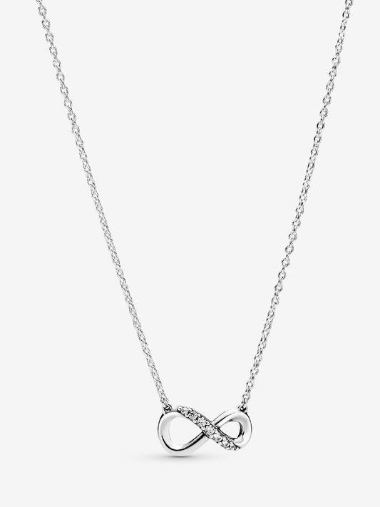 Sparkling Infinity Collier Necklace