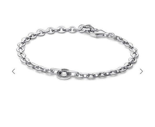 Pandora Signature Pavé Bold Chain Bracelet