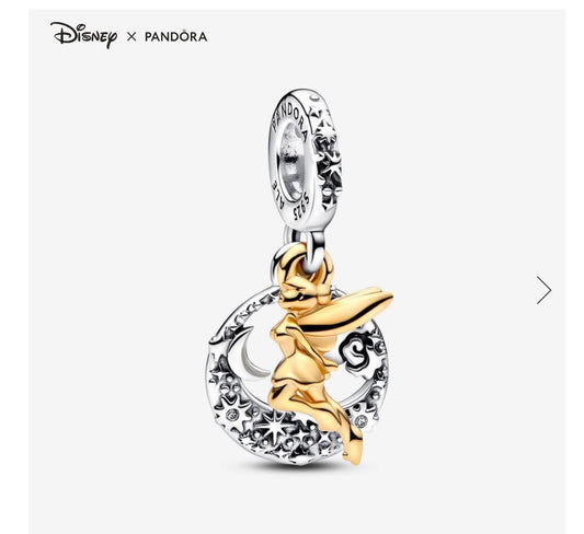 Disney Tinker Bell Celestial Night Dangle Charm