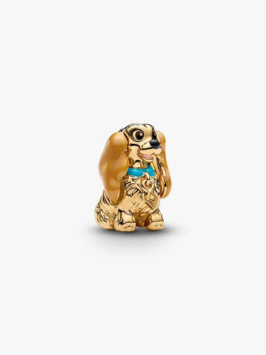 Disney Lady Charm 14k gold plating