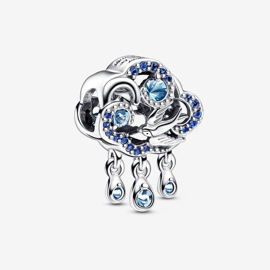 Cloud & Swallow Charm | Sterling silver - Pandora