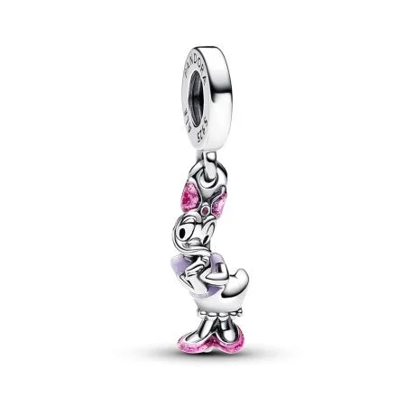 Small Love heart silver plate with silver enamel
