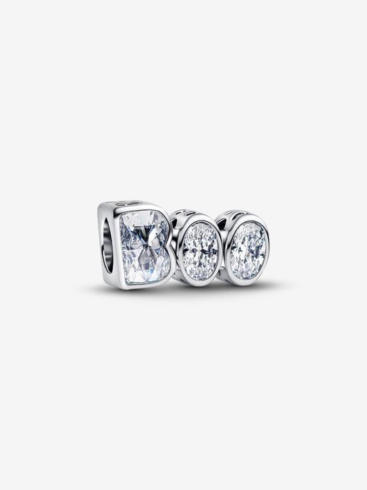 BOO Glow-in-the-dark Charm Sterling silver