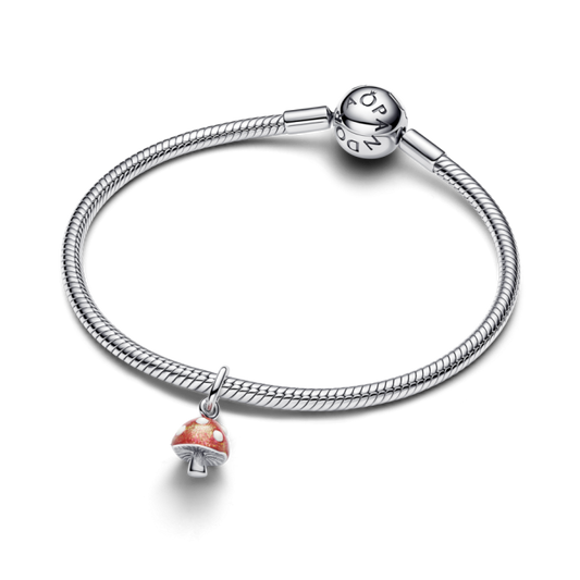 Glow-in-the-dark Mushroom Dangle Charm