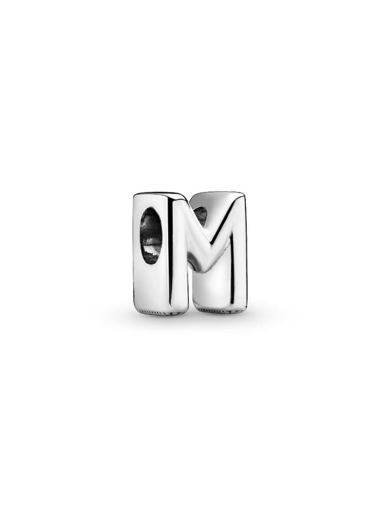 Letter M Alphabet Charm