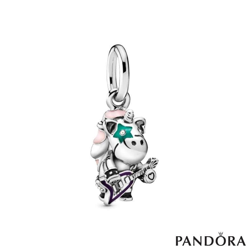 Bruno the Unicorn Punk Band Dangle Charm