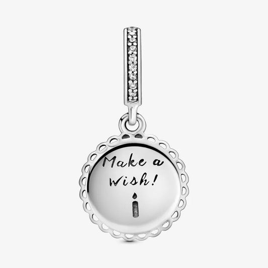 Pink Birthday Cake Pendant