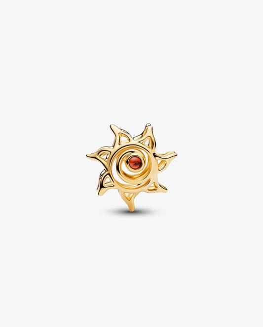 Sun Openwork Charm