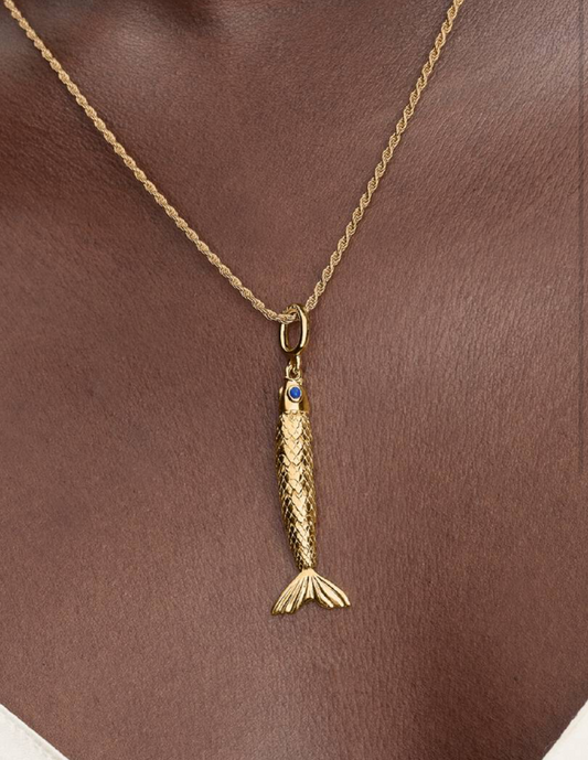 Articulated Fish Dangle Charm