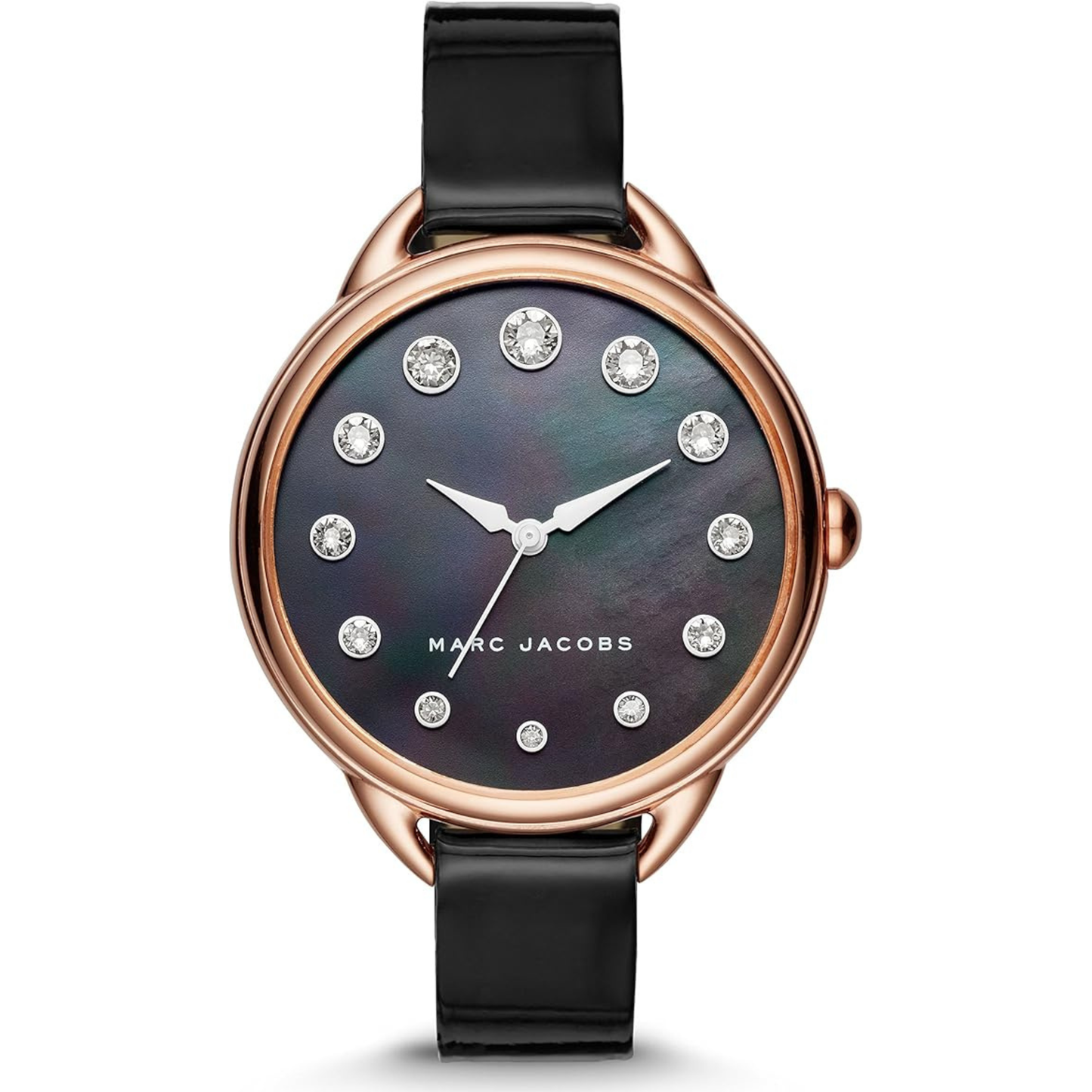 ساعة مارك جاكوبس MJ1511 بمينا من عرق اللؤلؤ الأسود