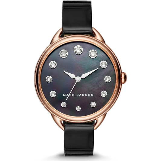 ساعة مارك جاكوبس MJ1511 بمينا من عرق اللؤلؤ الأسود