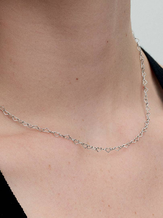 Linked Hearts Collier Necklace