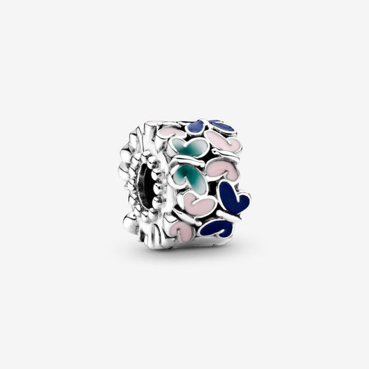 Butterflies Clip Charm Sterling silver