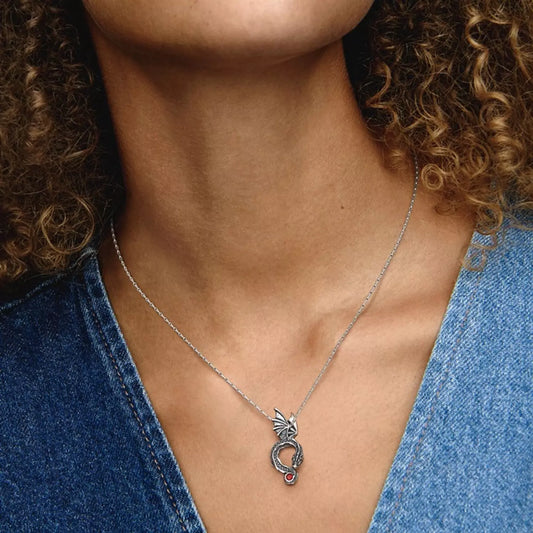 Thrones Dragon Pendant Necklace