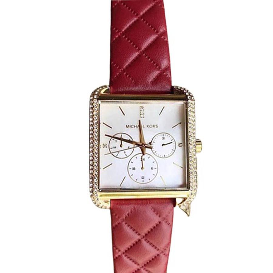 Michael Kors Women's Watch MK2770 32mm Red White