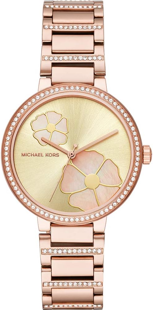 Michael Kors Courtney Watch MK3836 New Rose Gold Crystal