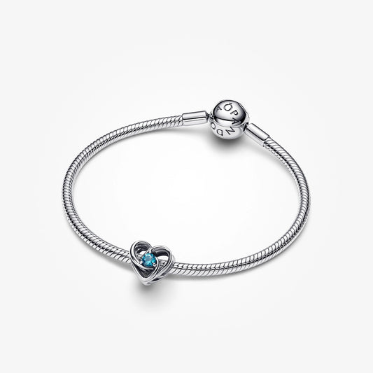 Pandora Entwined Heart & Stones Charm